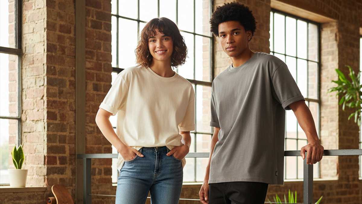 ড্রপ শোল্ডার টি-শার্ট: ফ্যাশন দুনিয়ার ট্রেন্ড