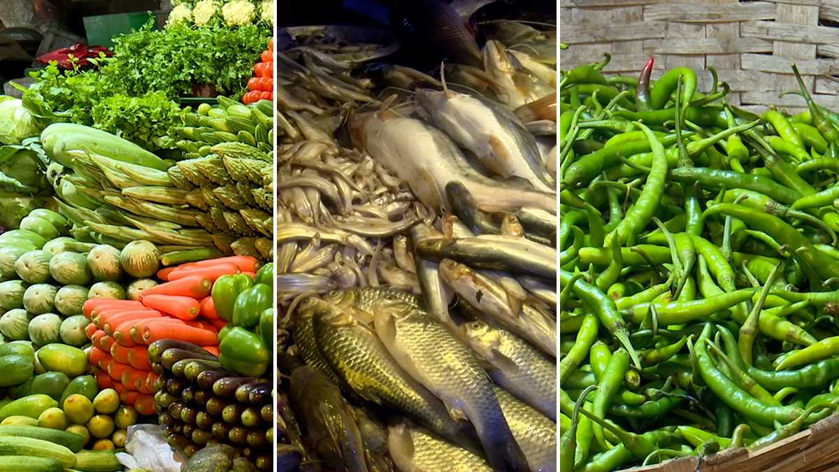 কাঁচা মরিচের দাম ছাড়িয়েছে ৩শ’, শতকের কাছাকাছি বেশিরভাগ সবজি, মাছের বাজারও চড়া