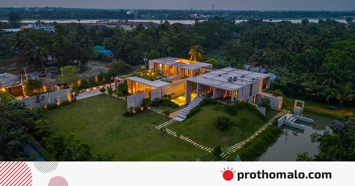 নারায়ণগঞ্জের শীতলক্ষ্যাপাড়ের এই বাড়ি পেয়েছে আর্কেশিয়ার স্বীকৃতি